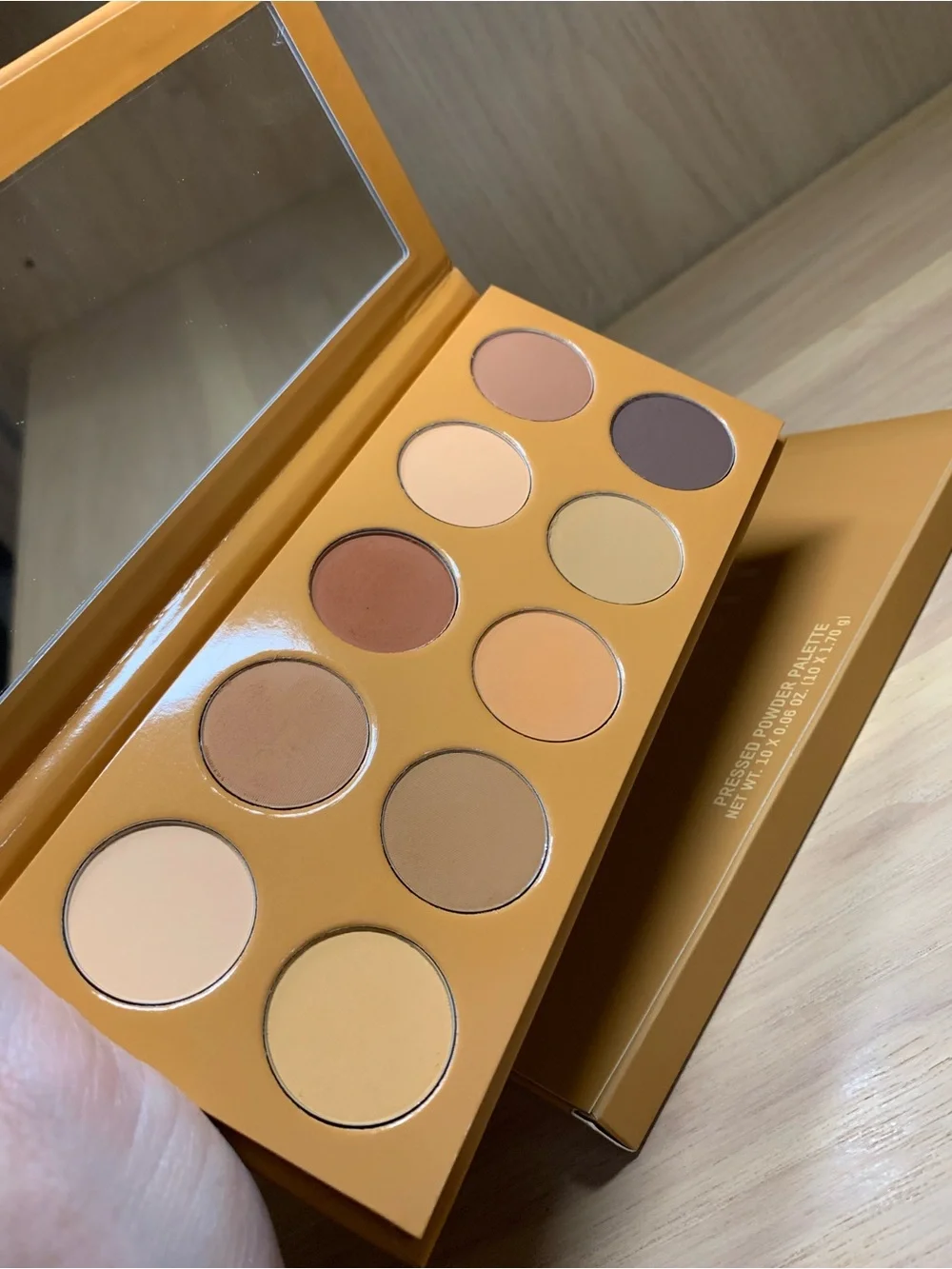KKW Beauty Honey Matte Eyeshadow Palette – Beige, Tan, Brown Shades